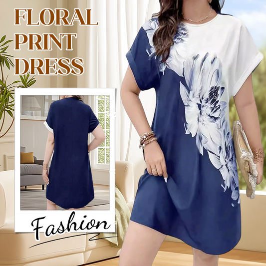 🎀【S-2XL】Елегантна дамска флорална рокля