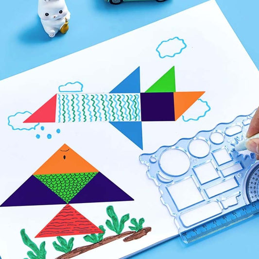 ⏳Ограничено време 50% отстъпка💥Мултифункционален комплект линии за рисуване