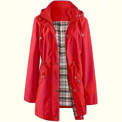 🌧️💧 Опростена, водоустойчива и ветроустойчива яке, ветроустойчива яке с качулка🍃