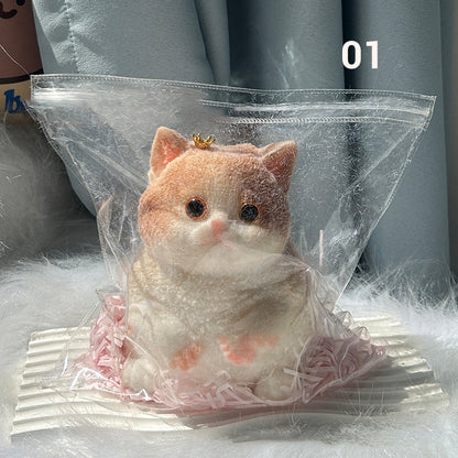 🎁Великденска промоция😻Сладка и мека играчка във формата на котка💕(облекчава стреса)