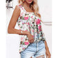 💞【S-2XL】Дамски летни без ръкави квадратно деколте печатни Camisoles