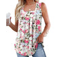 💞【S-2XL】Дамски летни без ръкави квадратно деколте печатни Camisoles