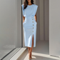 【S-2XL】👗 Елегантно мини рокля за жени 💃✨