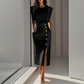 【S-2XL】👗 Елегантно мини рокля за жени 💃✨