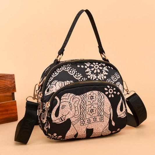 💝Дамска модна чанта с принт и презрамка👜
