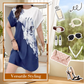 🎀【S-2XL】Елегантна дамска флорална рокля