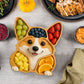 🐕чаша за плодове във форма на кучешка глава