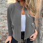 ✨【S-4XL】 Неформално сако с висока яка и цип