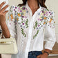 Women’s Vintage Floral Print Top