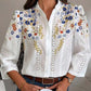 Women’s Vintage Floral Print Top