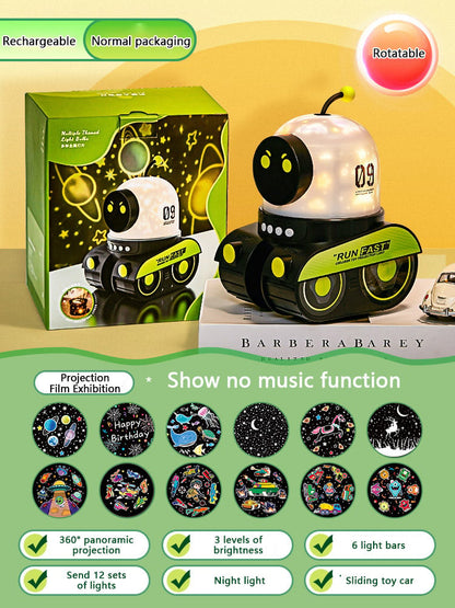 💝Робот лампа за прожектиране на звездно небе